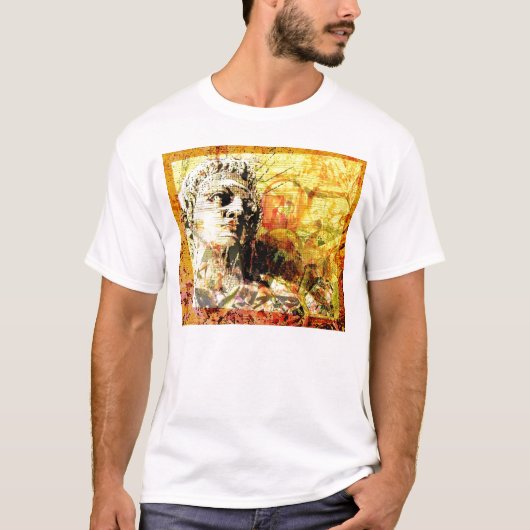 抽象的な男 Tシャツ (正面)