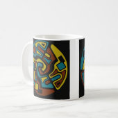 抽象的な矢 コーヒーマグカップ (正面左)