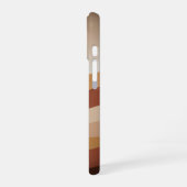 抽象的な砂漠のヴィンテージ iPhone 16ケース (左側面)