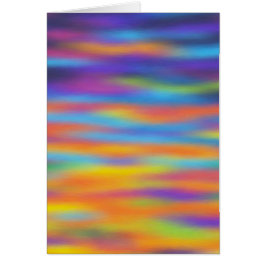 抽象的な砂漠の夕焼け空のアート作品