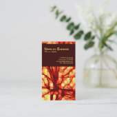 抽象的な神経 名刺 (スタンド正面)