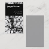 抽象的な神経 名刺 (正面/裏面)