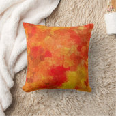 抽象的な秋の秋の季節色 クッション (ブランケット)