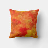 抽象的な秋の秋の季節色 クッション (裏面)