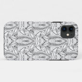 抽象的な種族の落書き Case-Mate iPhoneケース (裏面(横))
