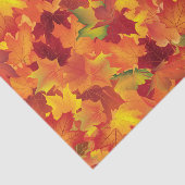 抽象的な紅葉パターン 薄葉紙 (詳細)