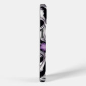抽象的な紫の花の芸術 Case-Mate iPhoneケース (裏面 / 右)