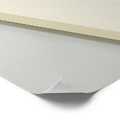 抽象的な結晶幾何学 ポスター (角)