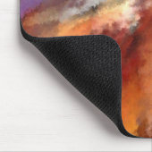 抽象的な絵画のマウスパッドのデザイン-風1 マウスパッド (コーナー)