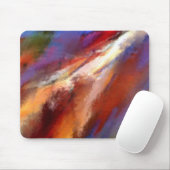 抽象的な絵画のマウスパッドのデザイン-風1 マウスパッド (マウス)