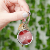 抽象的な絵画の背景 キーホルダー (手)