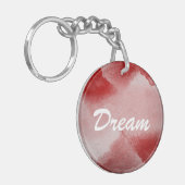 抽象的な絵画の背景 キーホルダー (正面左)