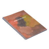 抽象的な絵 ノートブック (右側)