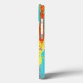 抽象的な緑のカラフルな箱 Case-Mate iPhoneケース (裏面 / 左)