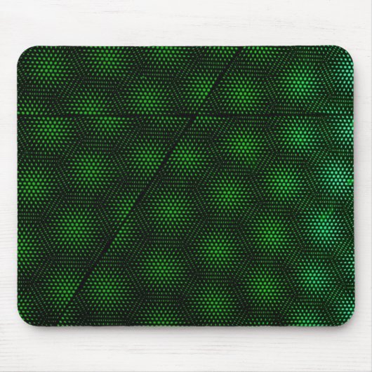 抽象的な緑の背景 マウスパッド (正面)