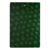 抽象的な緑の背景 ミニクリップボード (裏面)