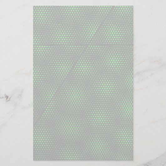 抽象的な緑の背景 便箋 (正面)