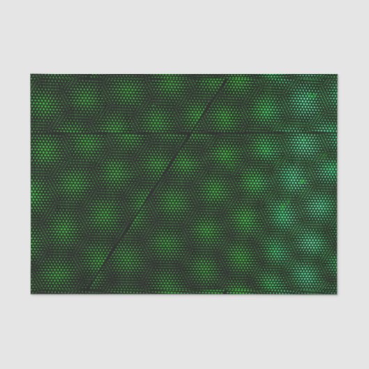 抽象的な緑の背景 薄葉紙 (正面)