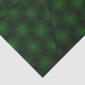 抽象的な緑の背景 薄葉紙 (詳細)