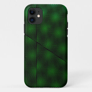 抽象的な緑の背景 iPhone 11 ケース