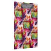 抽象的な緑、赤い壁紙 クリップボード (右)