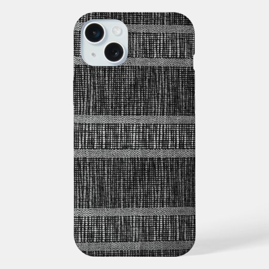 抽象的な編み地のテクスチャー iPhoneケース (裏面)