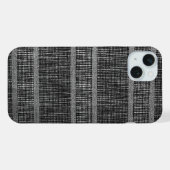 抽象的な編み地のテクスチャー iPhoneケース (裏面横)