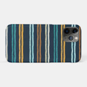 抽象的な縦線パターン Case-Mate iPhoneケース (裏面(横))