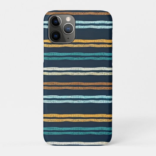 抽象的な縦線パターン Case-Mate iPhoneケース (裏)