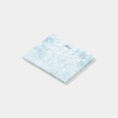 抽象的な羽と雪の結晶 ポストイット (アングル)