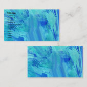 抽象的な背景の絵画 名刺 (正面/裏面)