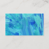 抽象的な背景の絵画 名刺 (裏面)