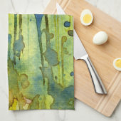 抽象的な背景 キッチンタオル (四つ折り)