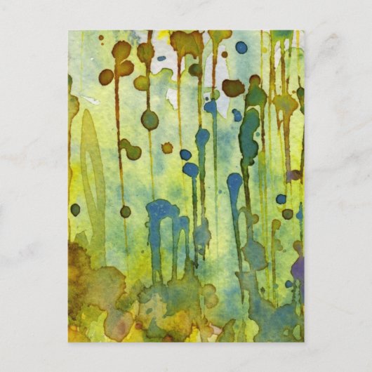 抽象的な背景 ポストカード (正面)