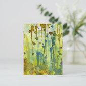 抽象的な背景 ポストカード (スタンド正面)