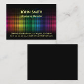 抽象的な背景 名刺 (正面/裏面)