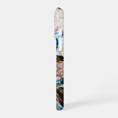 抽象的な自然の静水 iPhoneケース (左側面)