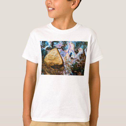 抽象的な自然の静水 Tシャツ (正面)