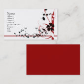 抽象的な自然 名刺 (正面/裏面)