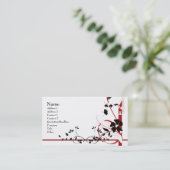 抽象的な自然 名刺 (スタンド正面)