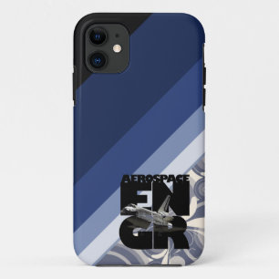 抽象的な航空宇宙学の技術者のiPhoneの場合 iPhone 11 ケース