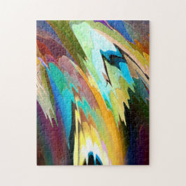 抽象的な色のパズル ジグソーパズル