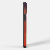 抽象的な色の流れを形に iPhoneケース (右側面)