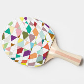 抽象的な色彩のタペストリー 卓球ラケット (横)