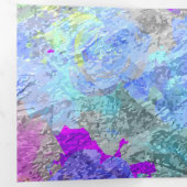 抽象的な色彩2 三つ折りクリスマスカード (内部最初)