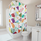 抽象的な色彩 シャワーカーテン (インサイチュ)