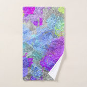 抽象的な色2 バスタオルセット (ハンドタオル)