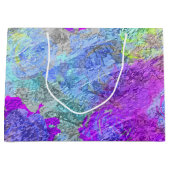 抽象的な色2 ラージペーパーバッグ (正面)