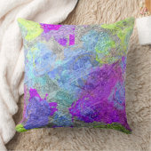 抽象的な色 2 クッション (ブランケット)