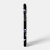 抽象的な花のグラフィック柄 iPhoneケース (左側面)